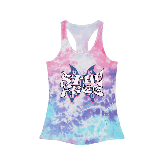 Stay Free Tie Dye Racerback Tank Top