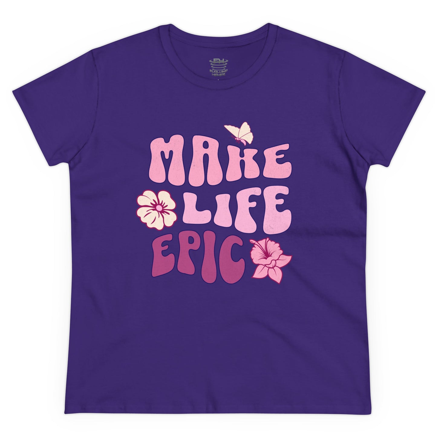 Make Life Epic Women's Midweight Cotton Tee