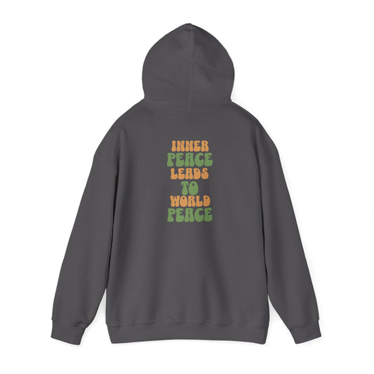 Inner Peace Leads to World Peace Hoodie