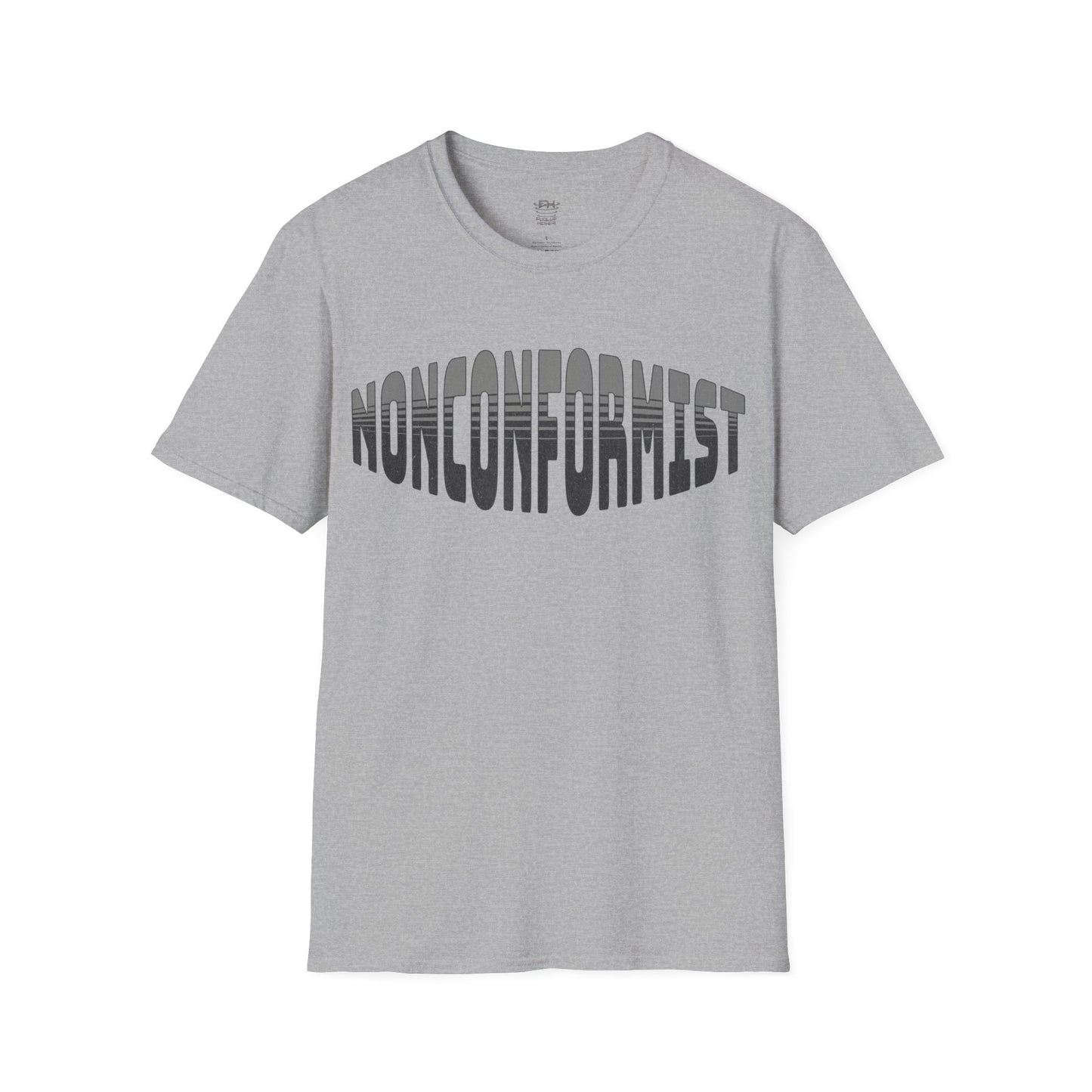 Nonconformist T-Shirt (Blk/Grey Print)